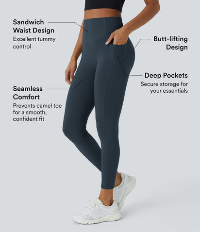 Seamless High-Waist Active Leggings™